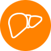 Enlarged organs icon